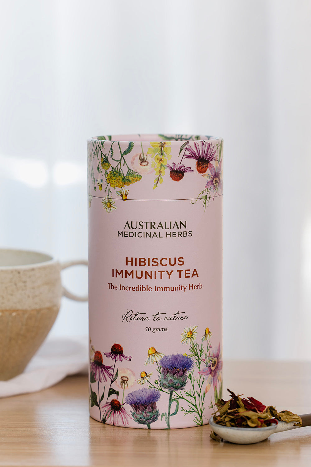 Natural Hibiscus Immunity Tea