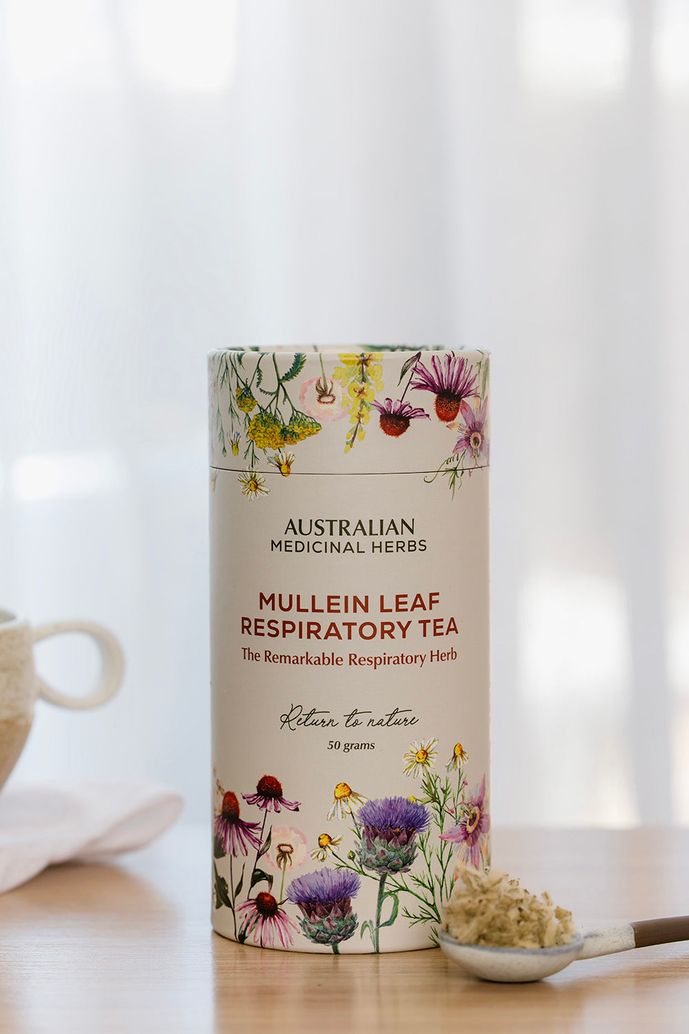 Natural Mullein Respiratory Tea