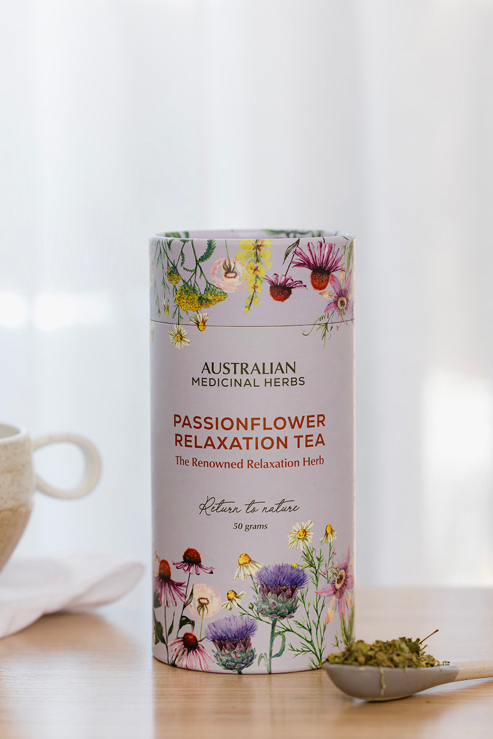 Natural Passionflower Relaxation Tea