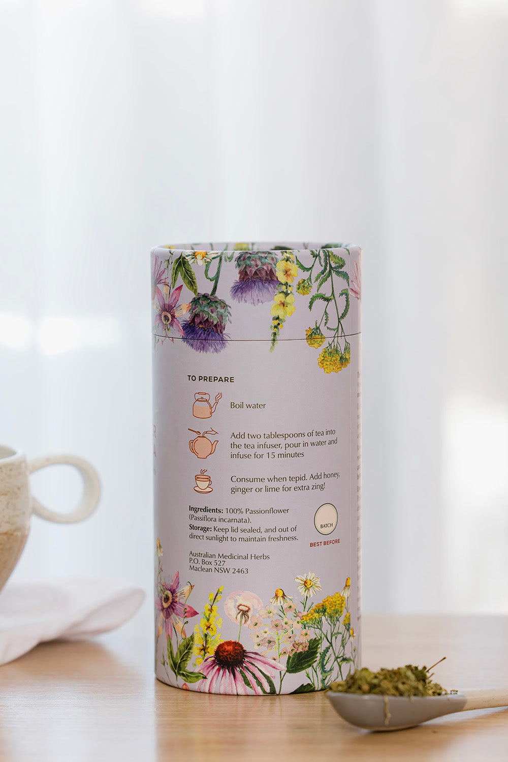 Passionflower Relaxation Tea directions